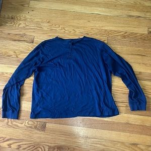 long sleeve, pajama top (medium)